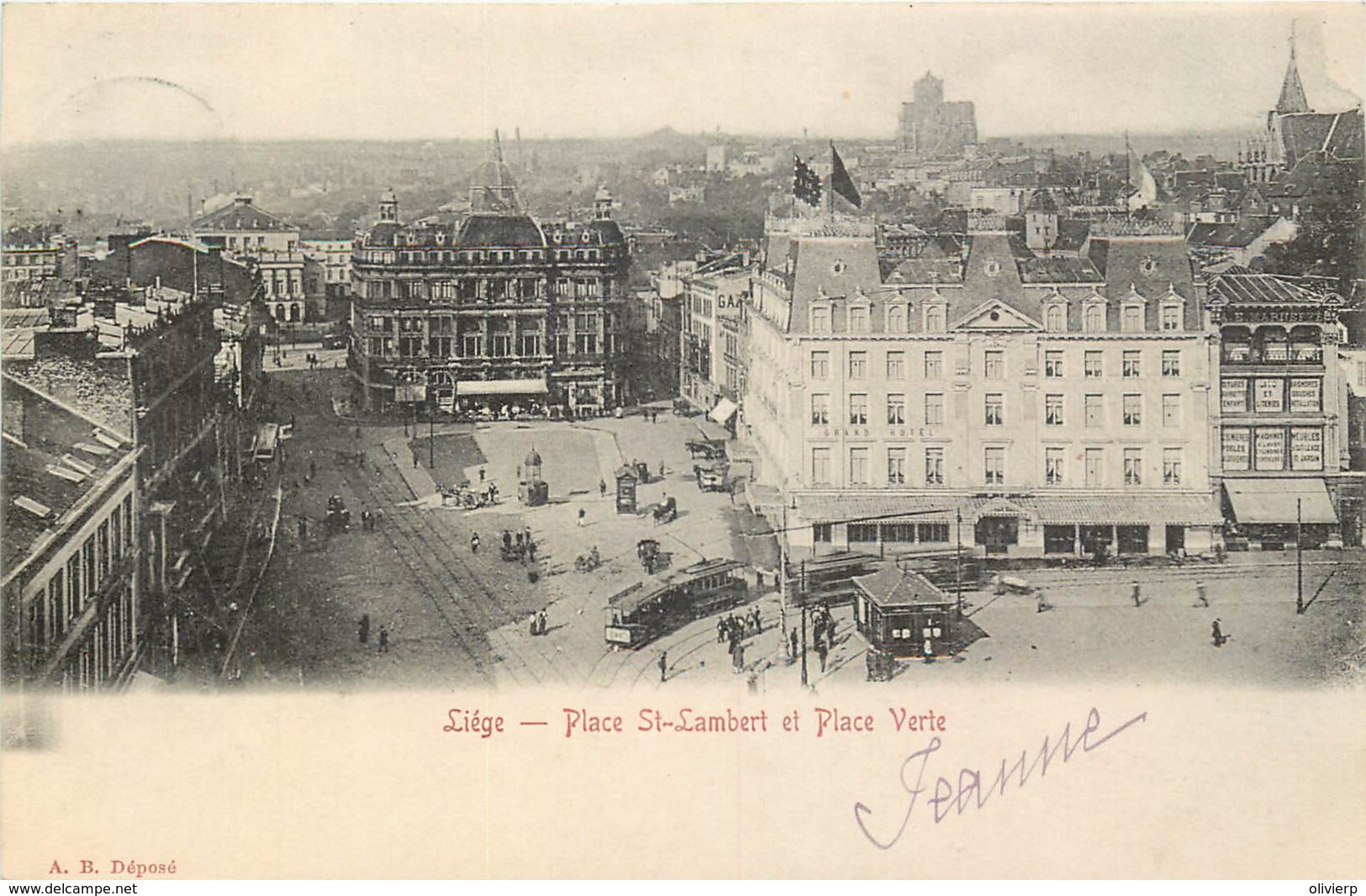 Liège - Place St-Lambert Et Place Verte - Liege