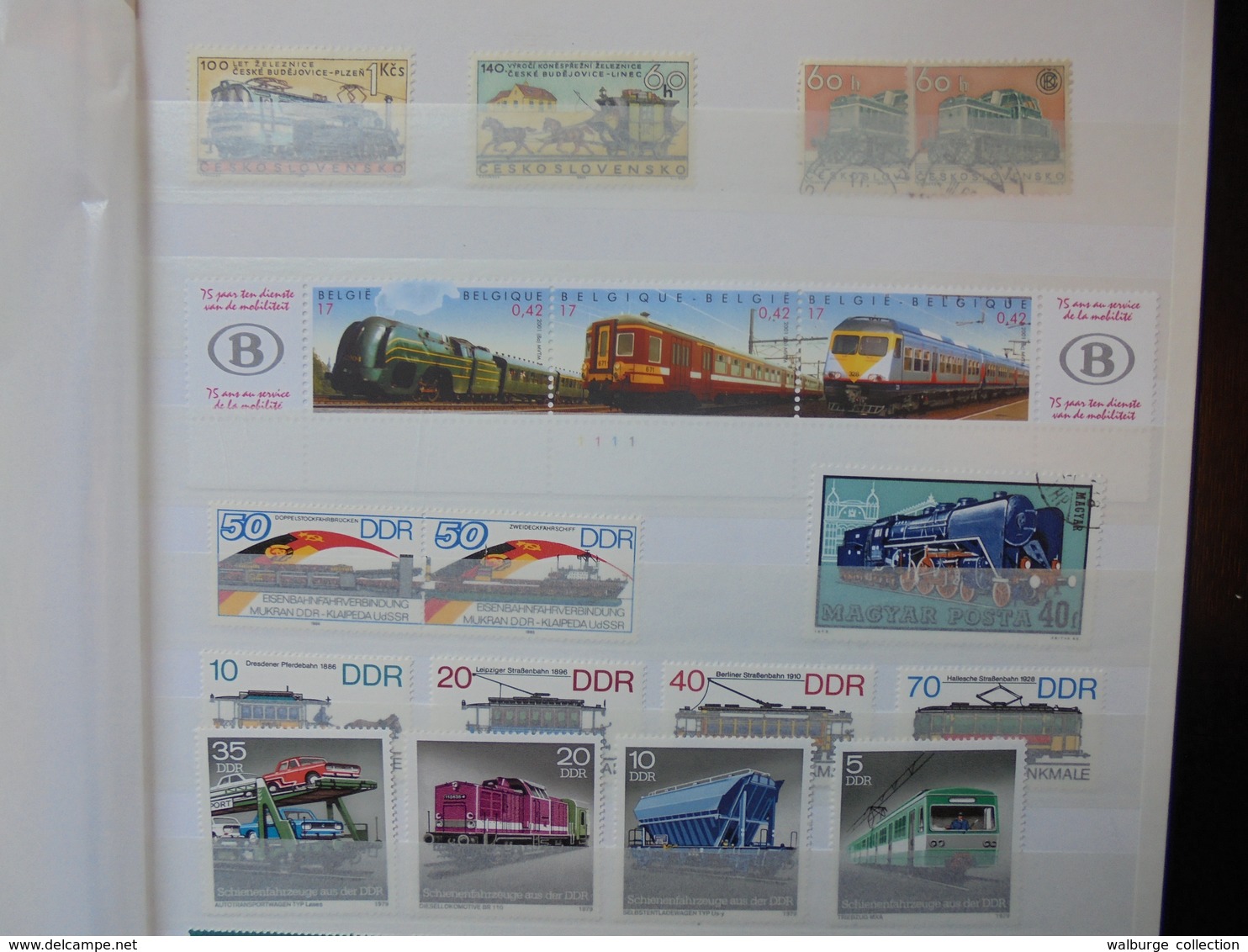 TRAINS ET LOCOMOTIVES-EUROPE/MONDE (2241) 650 grammes