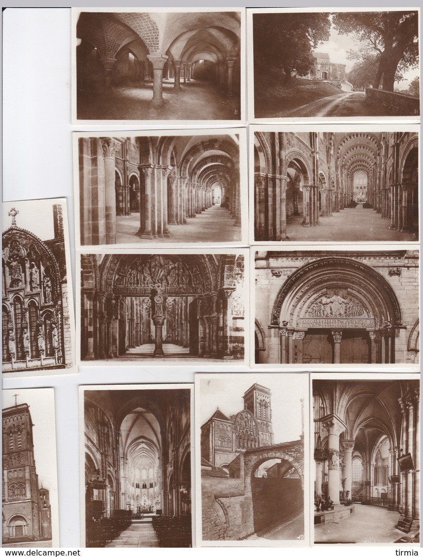 Vezelay  - 12 Photos - 1931 - Personnes Identifiées