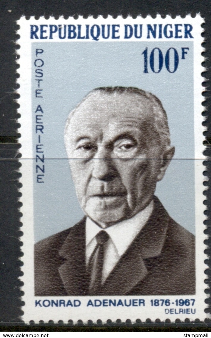 Niger 1976 Konrad Adenauer MUH - Niger (1960-...)