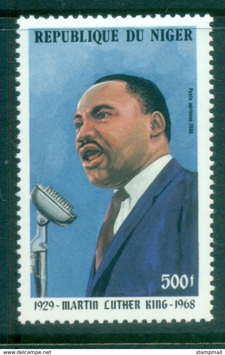 Niger 1986 Martin Luther King MUH - Niger (1960-...)