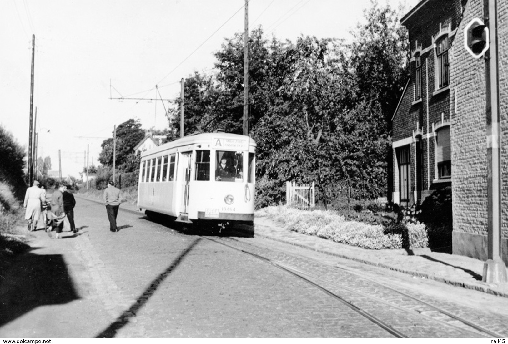 SNCV-Brabant. Itterbeek. Cliché Jacques Bazin. 15-09-1953 - Treni