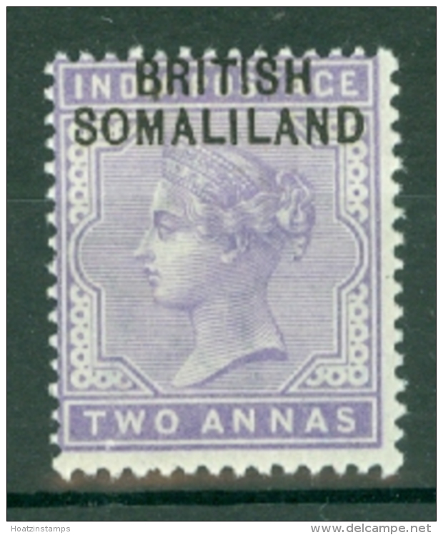 Somaliland Protectorate: 1903   QV 'British Somaliland' OVPT   SG3    2a   MH - Somaliland (Protectorate ...-1959)