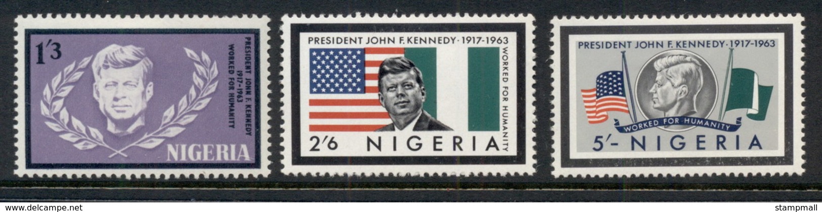 Nigeria 1964 JFK Kennedy MLH - Nigeria (1961-...)