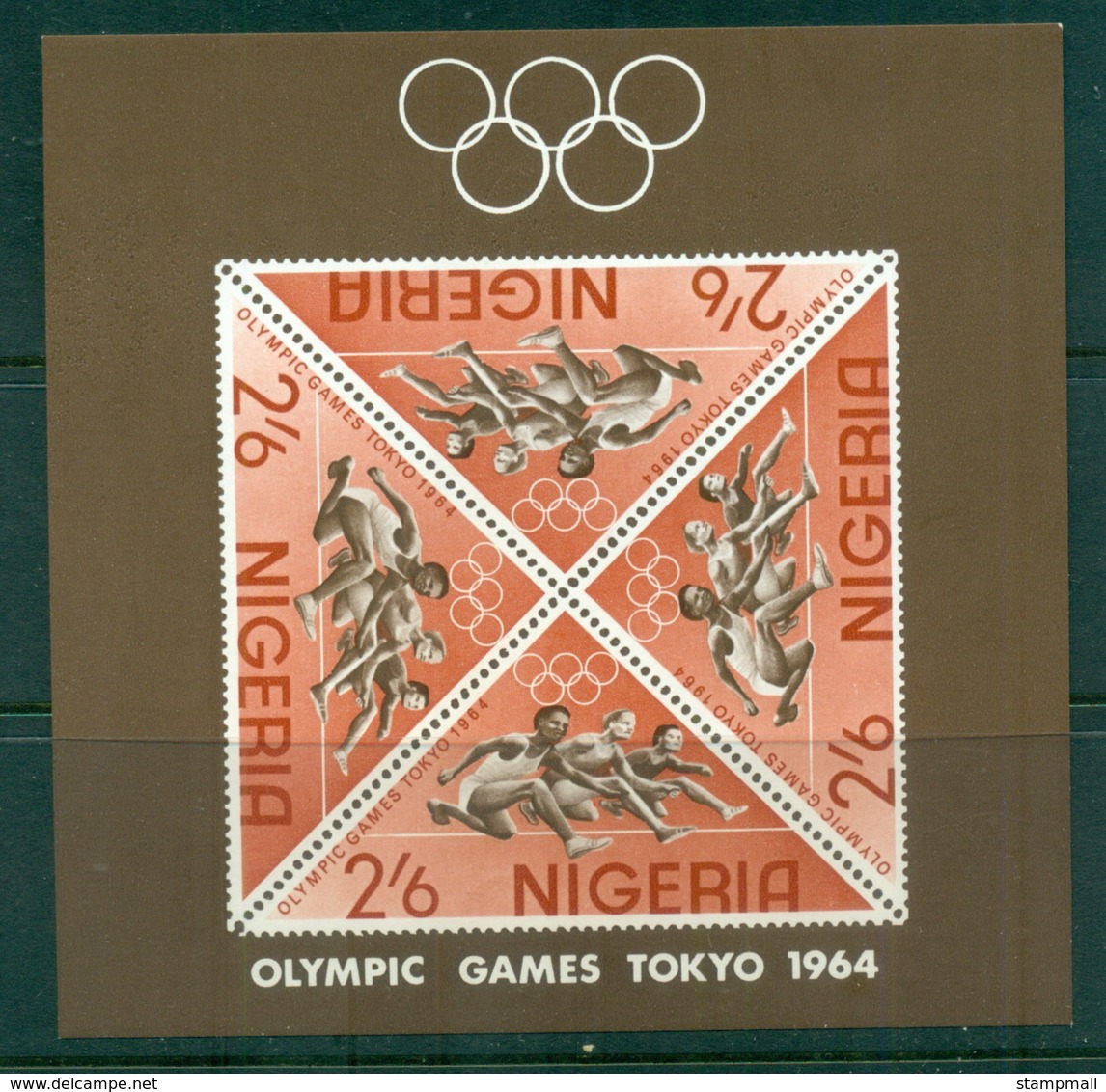 Nigeria 1964 Summer Olympics, Tokyo MS MUH - Nigeria (1961-...)