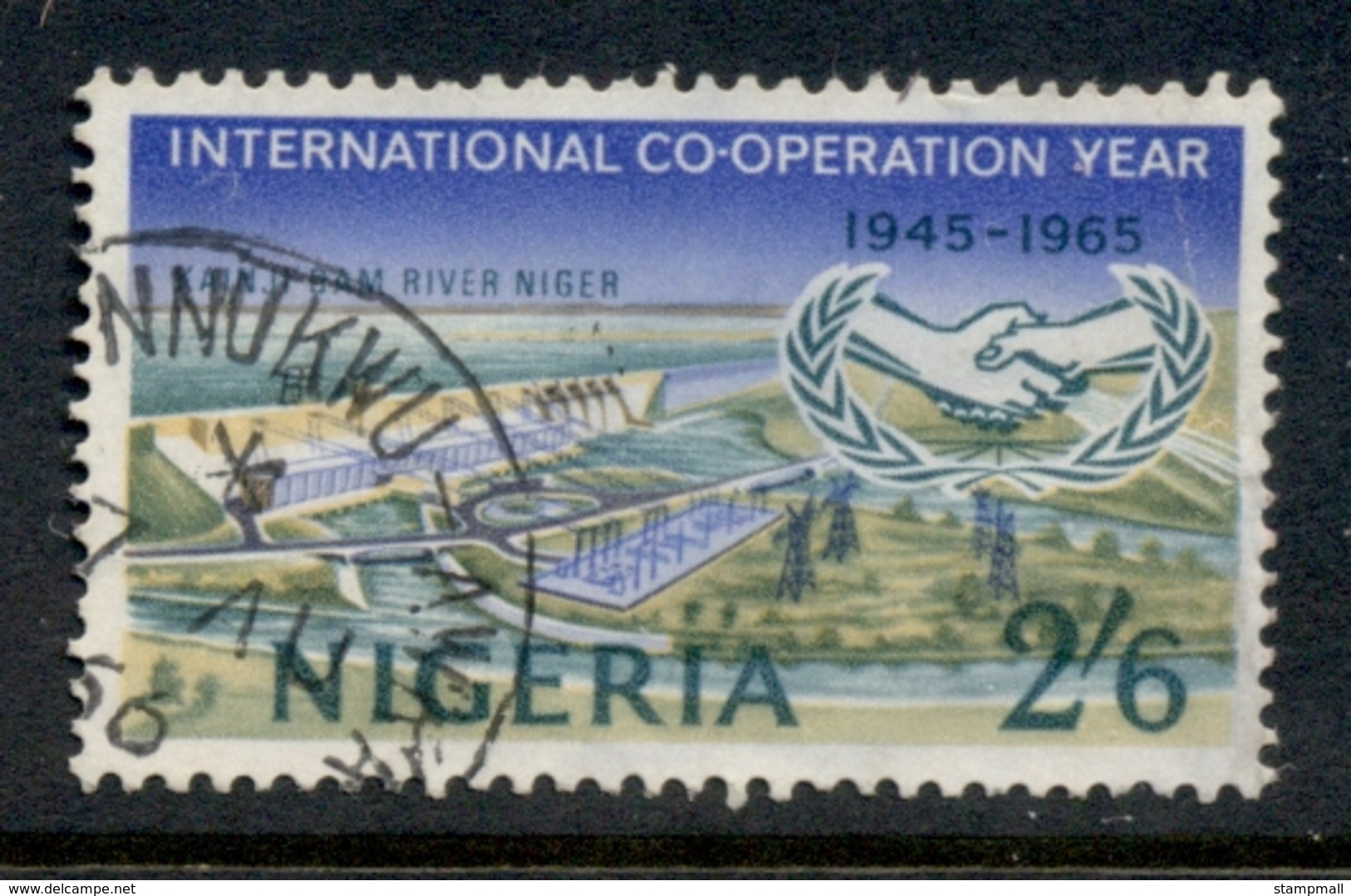 Nigeria 1965 ICY 2/6d FU - Nigeria (1961-...)