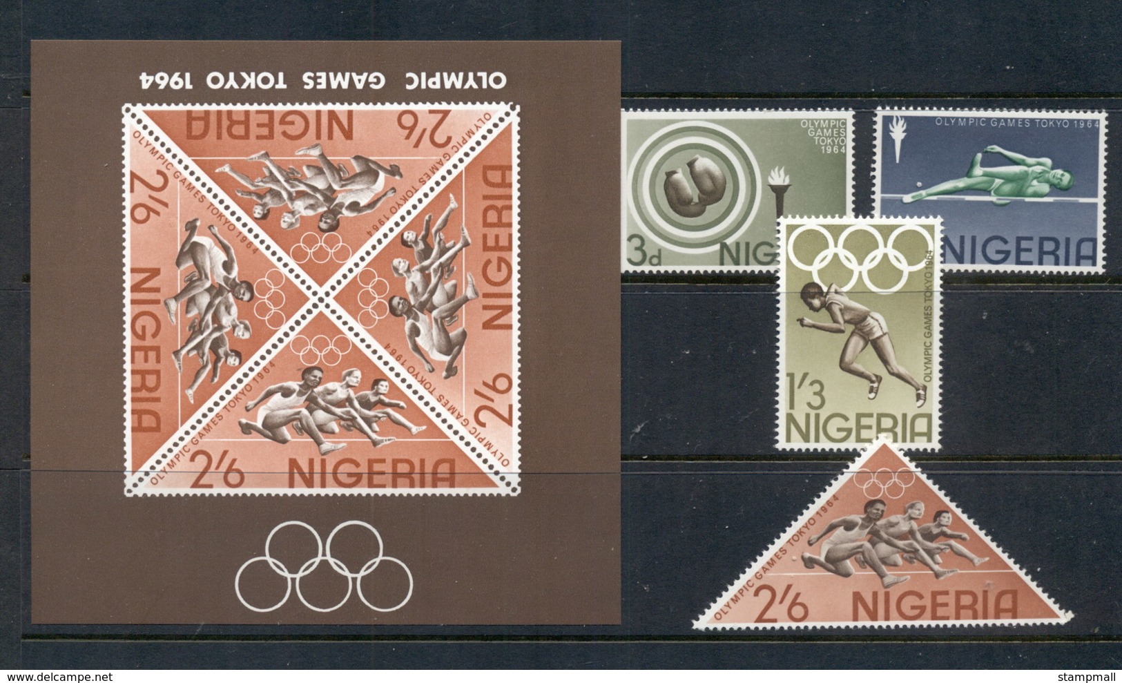 Nigeria 1965 Summer Olympics Tokyo + MS MUH - Nigeria (1961-...)