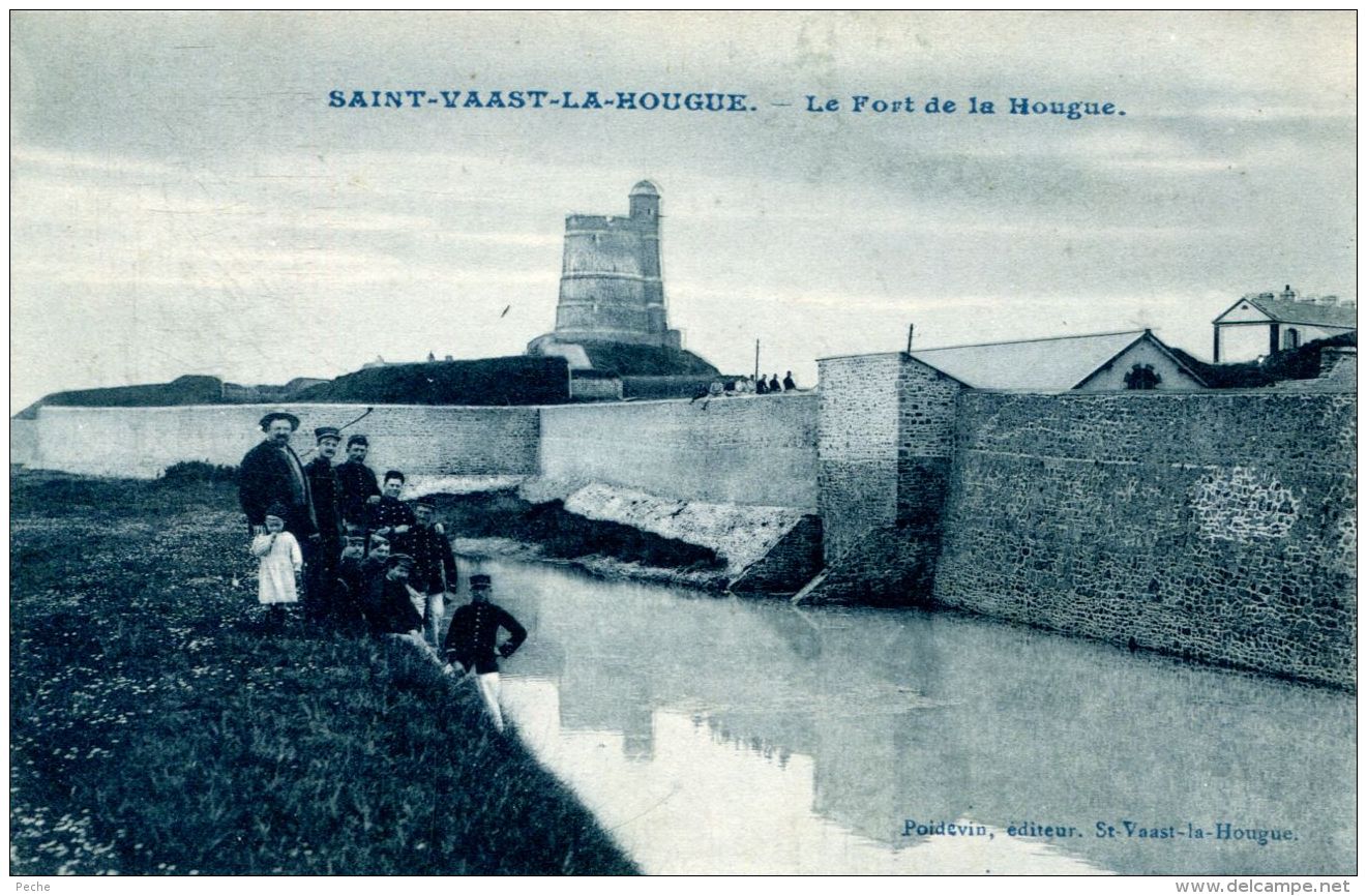 N°3635 A -cpa Saint Vaast La Hougue -le Fort De La Hougue- - Saint Vaast La Hougue