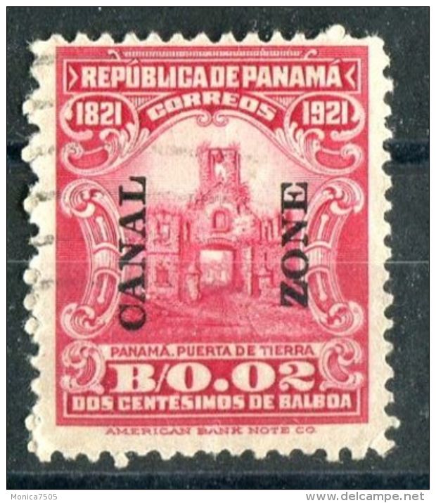 PANAMA CANAL ( POSTE ) : Y&amp;T N°  44  TIMBRE  OBLITERE  . - Panama