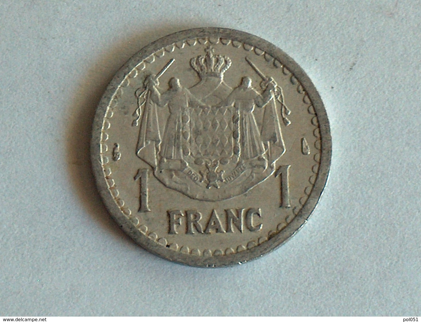 Monaco 1 Franc 1943 - 1922-1949 Louis II.