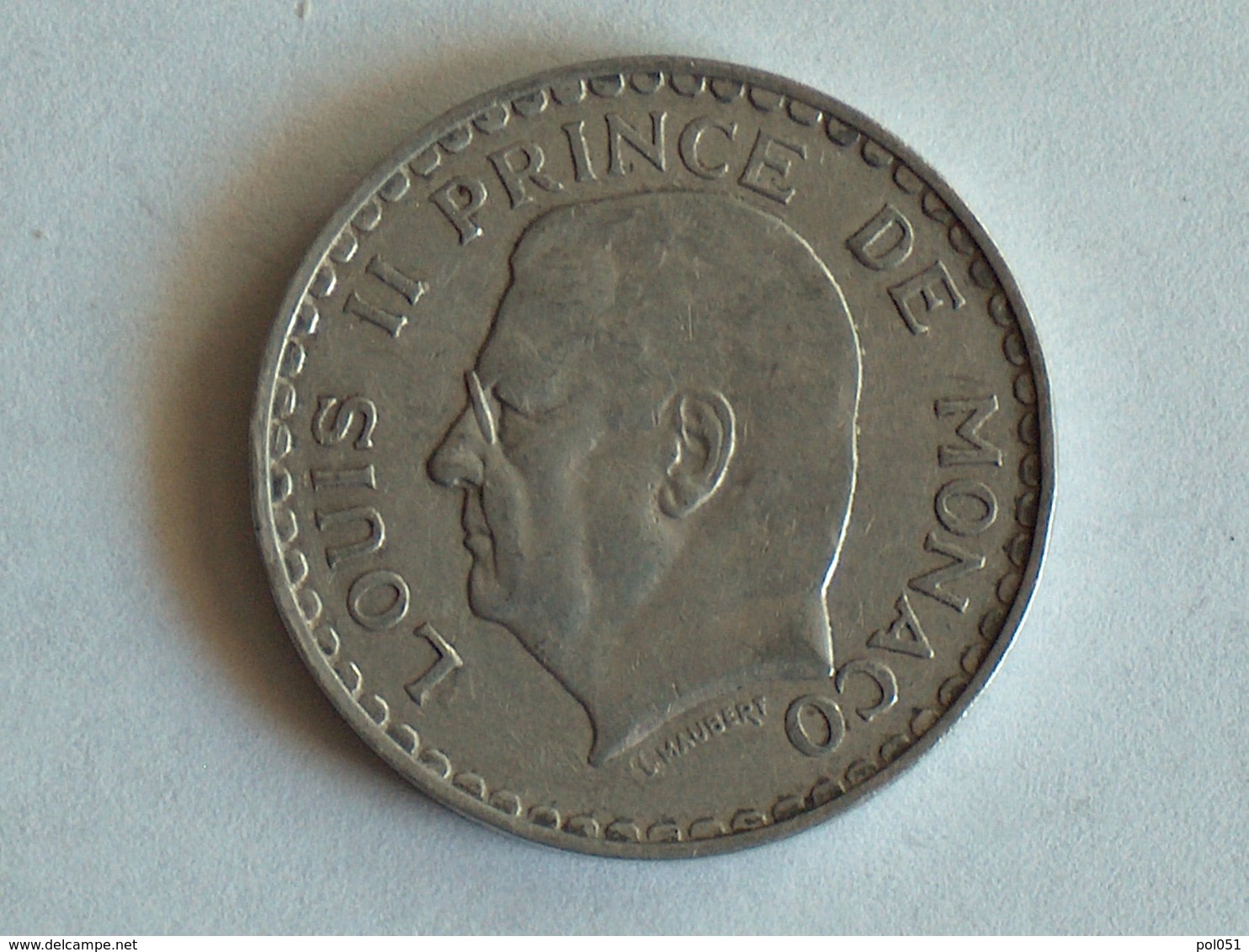 Monaco 5 Francs 1945 - 1922-1949 Louis II