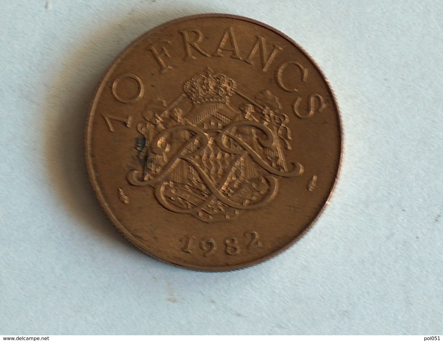 Monaco 10 Francs 1982 - 1960-2001 Nouveaux Francs