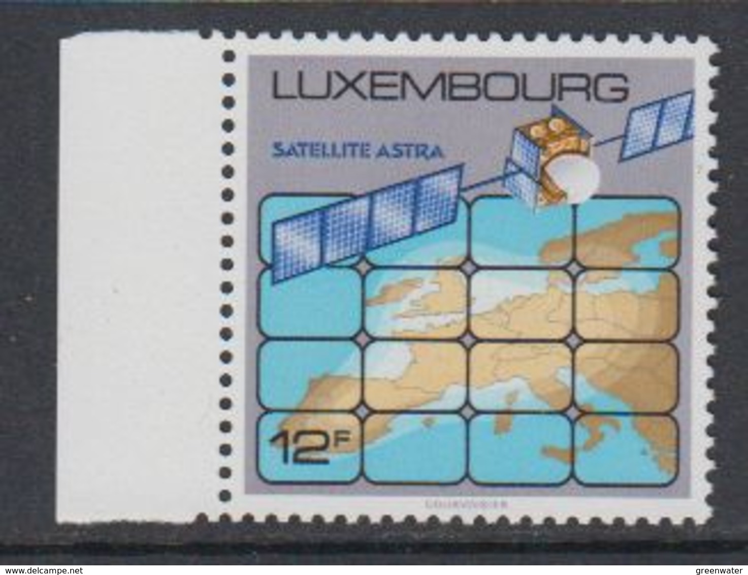 Luxemburg 1989 Satellite Astra / Map Of Europa 1v  ** Mnh (40632E) - European Ideas