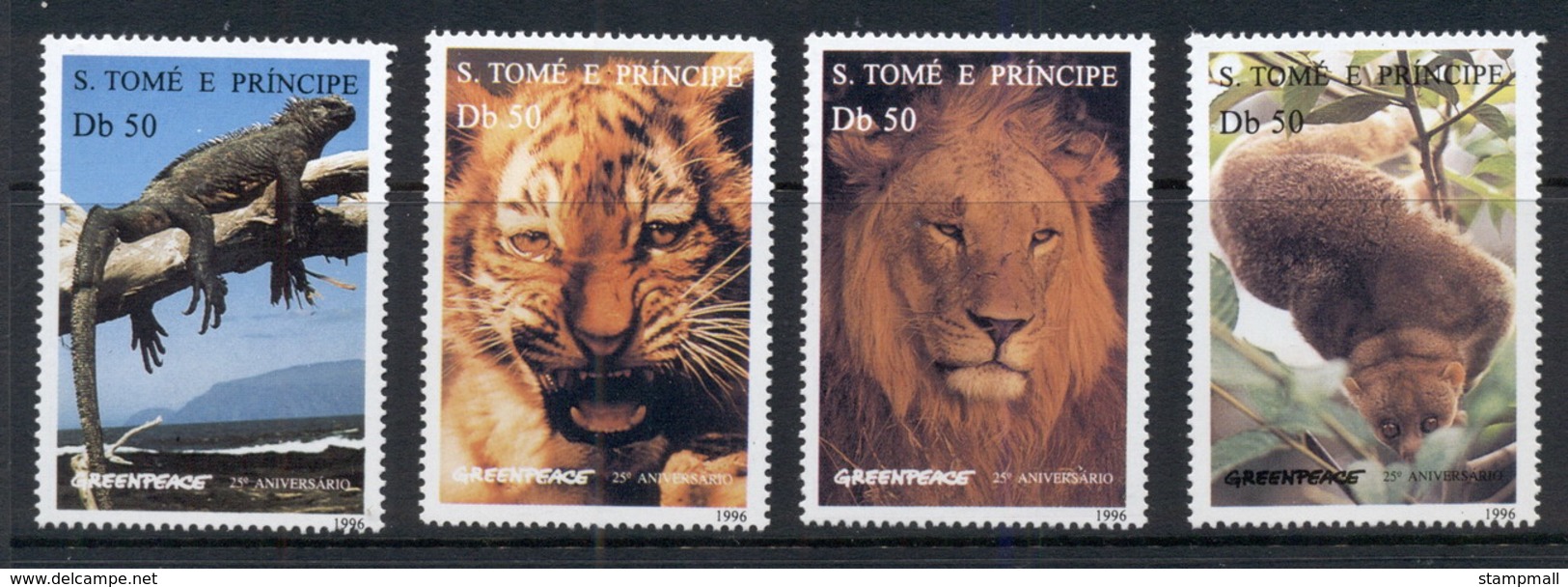 Sao Tome Et Principe 1996 Wildlife MUH - Sao Tome Et Principe