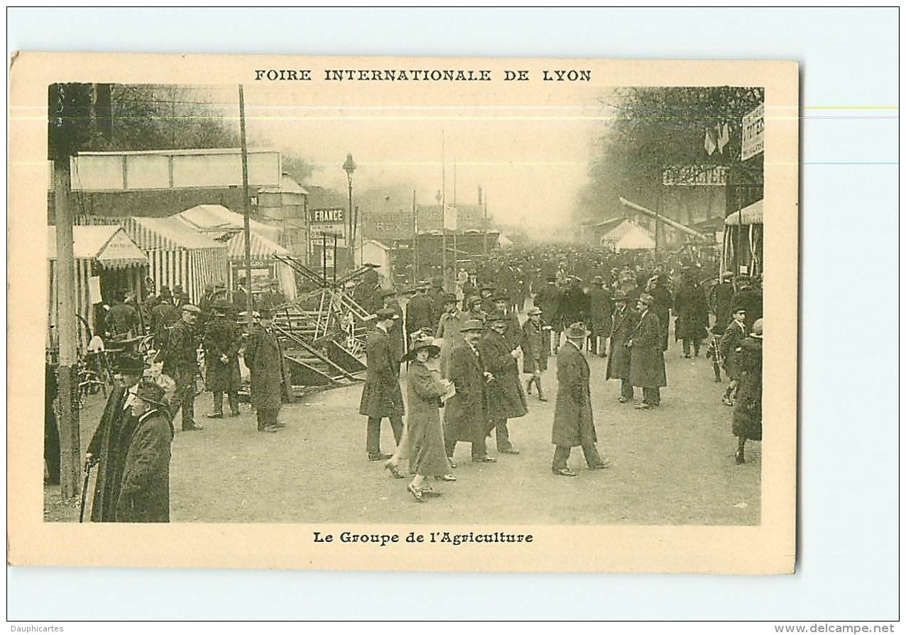 LYON -  Lot de 20 CPA sur exposition Internationale de 1914 - Vues diverses - 20 scans