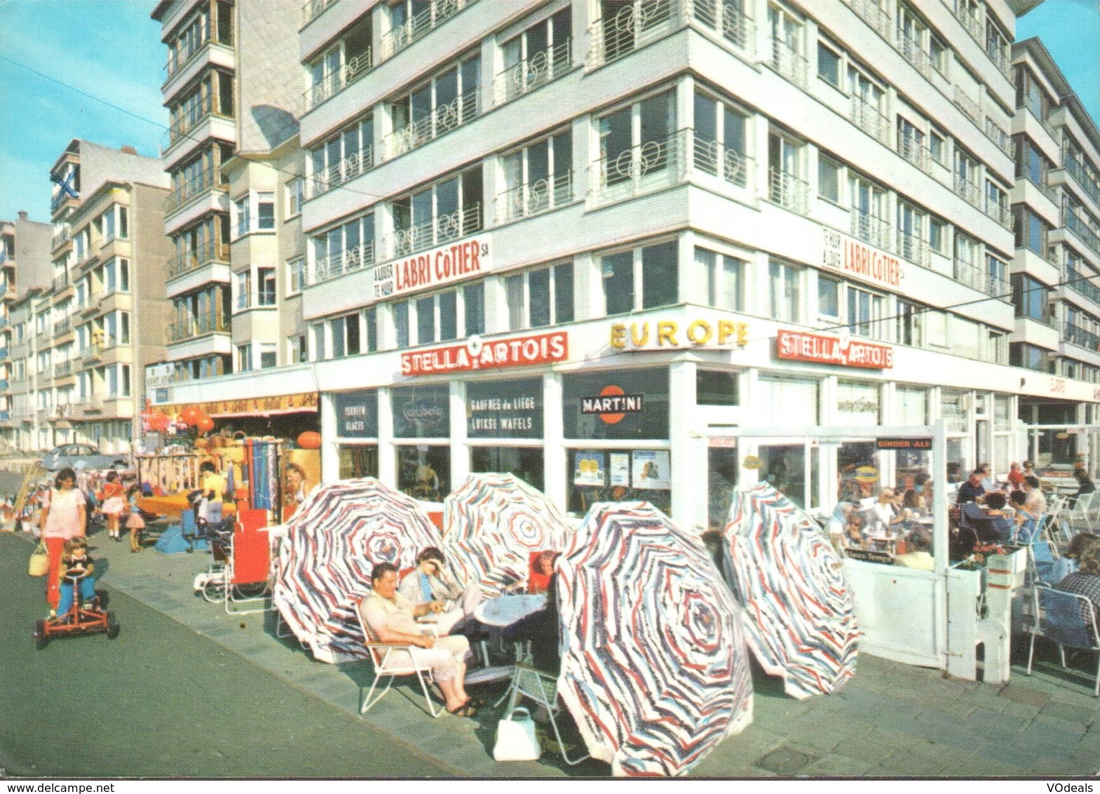 CP - Koksijde - St Idesbald - Digue De Mer Et Terrasses - Koksijde