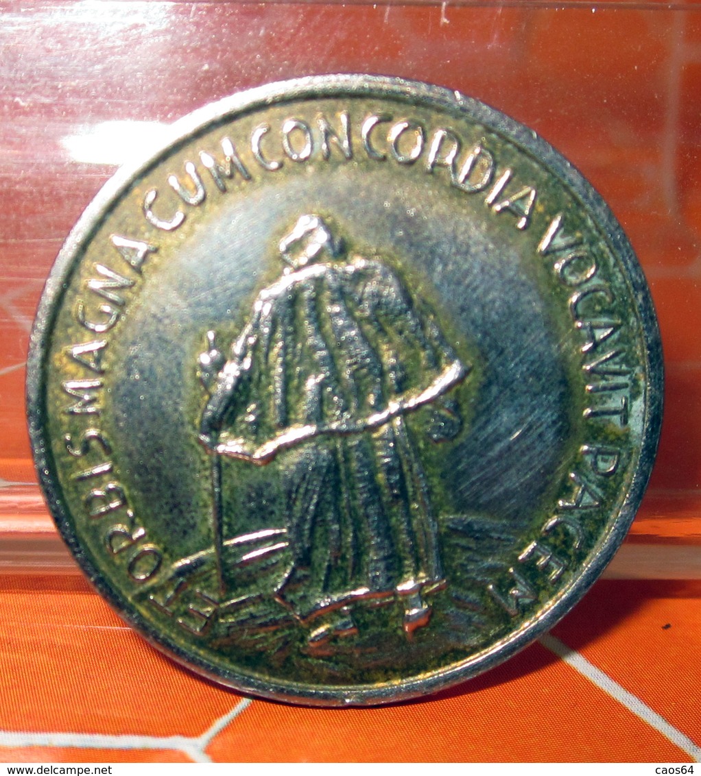 MEDAGLIA BRONZO ANNO SANCTO MCMLXXV  ET ORBIS MAGNA CUM CONCORDIA VOCAVIT PACEM - Altri & Non Classificati