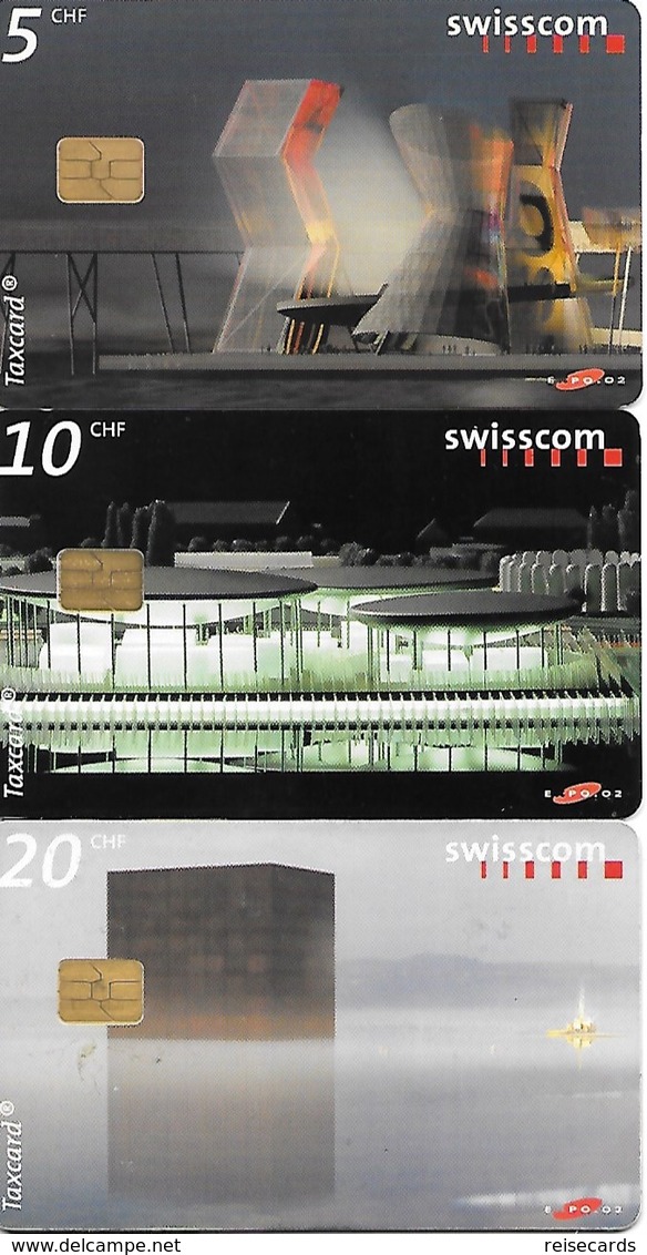 Swisscom: CP94-96 Expo 02 - Arteplages - Schweiz