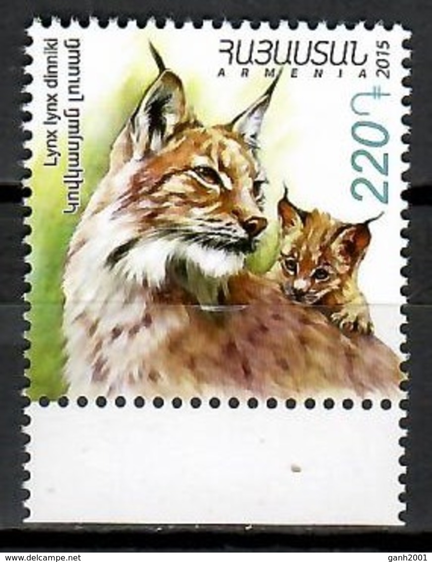 Armenia 2015 / Mammals Lynx MNH Mamiferos Felinos Lince / Cu9702  33 - Felinos
