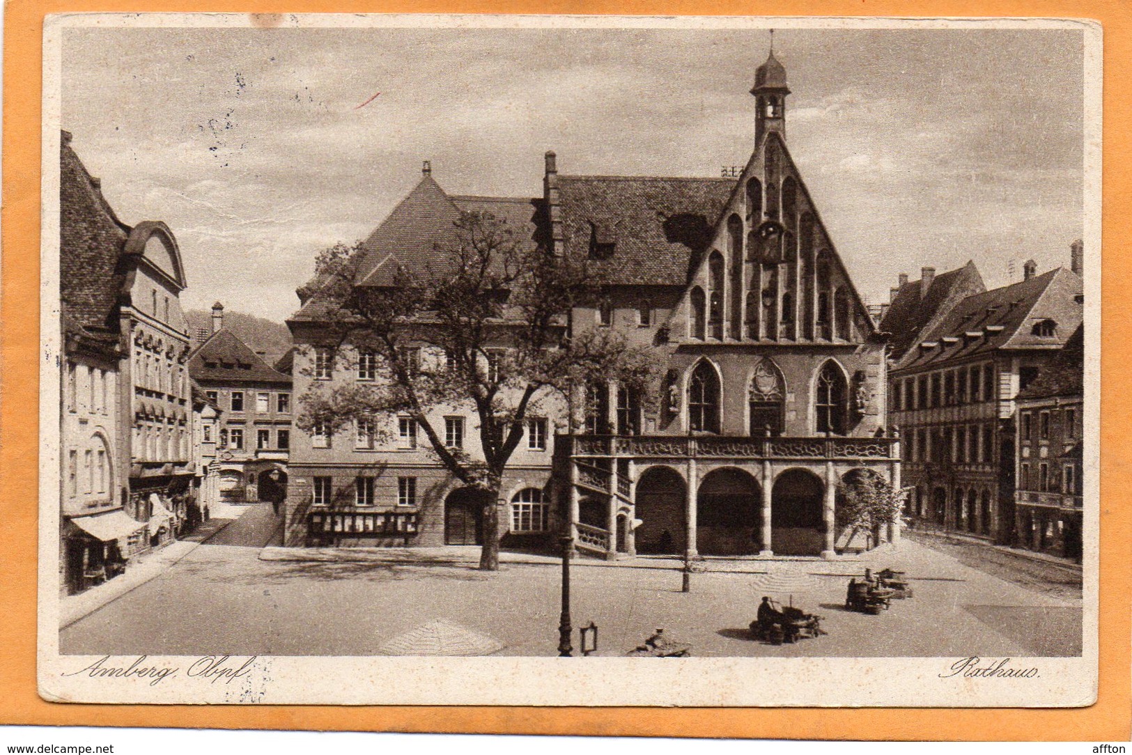 Amberg Germany 1931 Postcard - Amberg