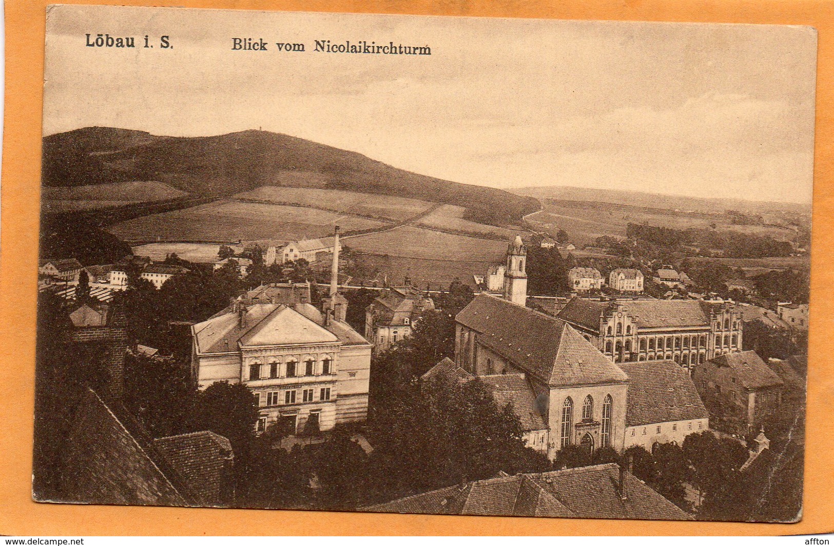 Lobau I S 1911 Postcard - Loebau