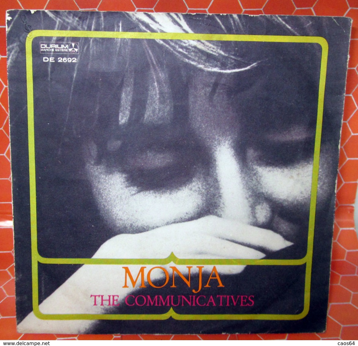 MONJA THE COMMUNICATIVES COVER NO VINYL 45 GIRI - 7" - Accessories & Sleeves