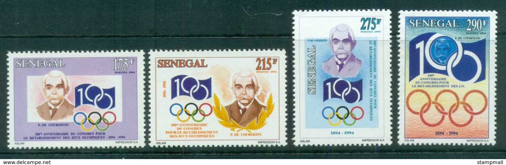 Senegal 1994 Intl. Olympic Committee Centenary MUH - Senegal (1960-...)