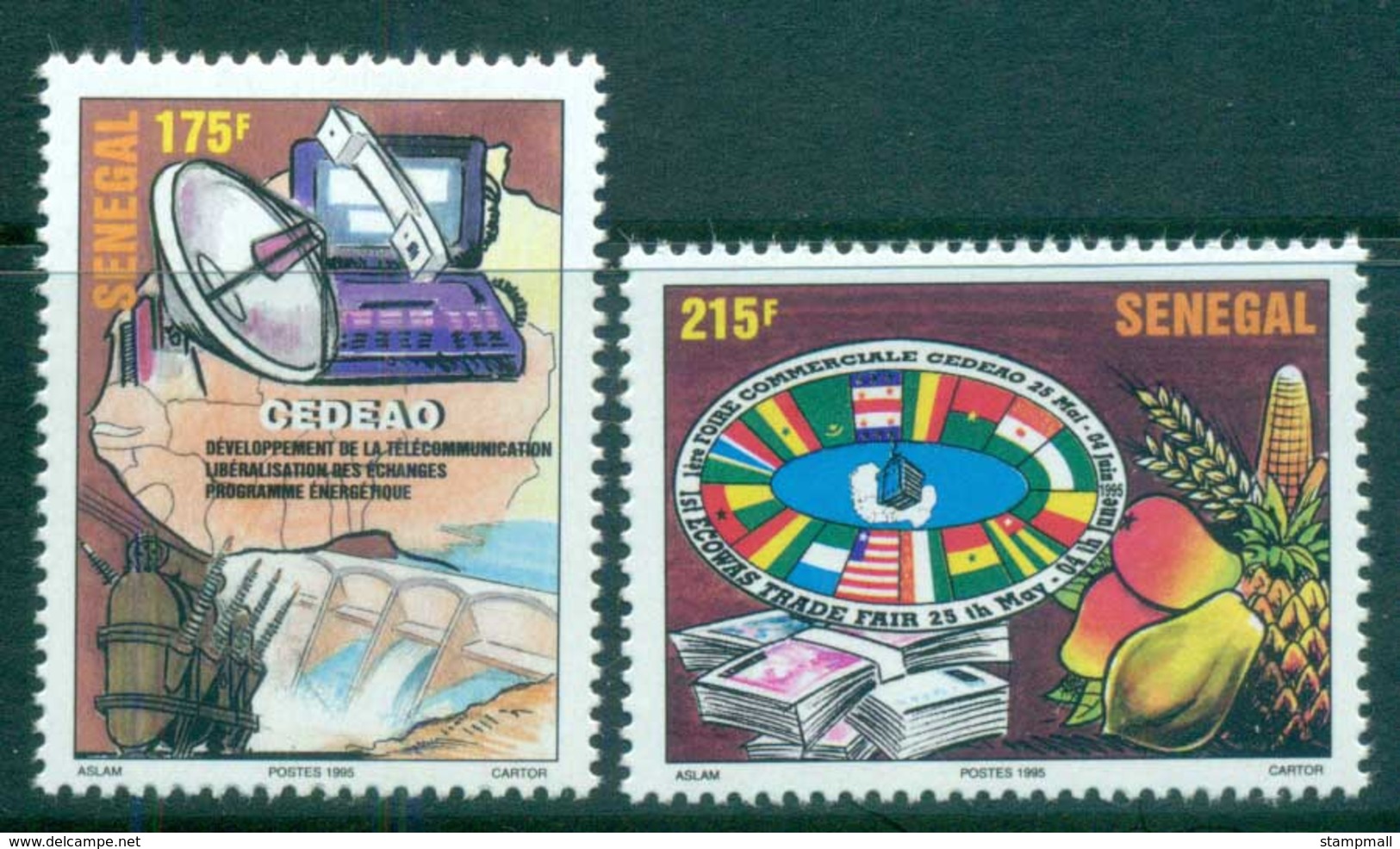 Senegal 1995 ECOWAS Economic Community MUH - Senegal (1960-...)