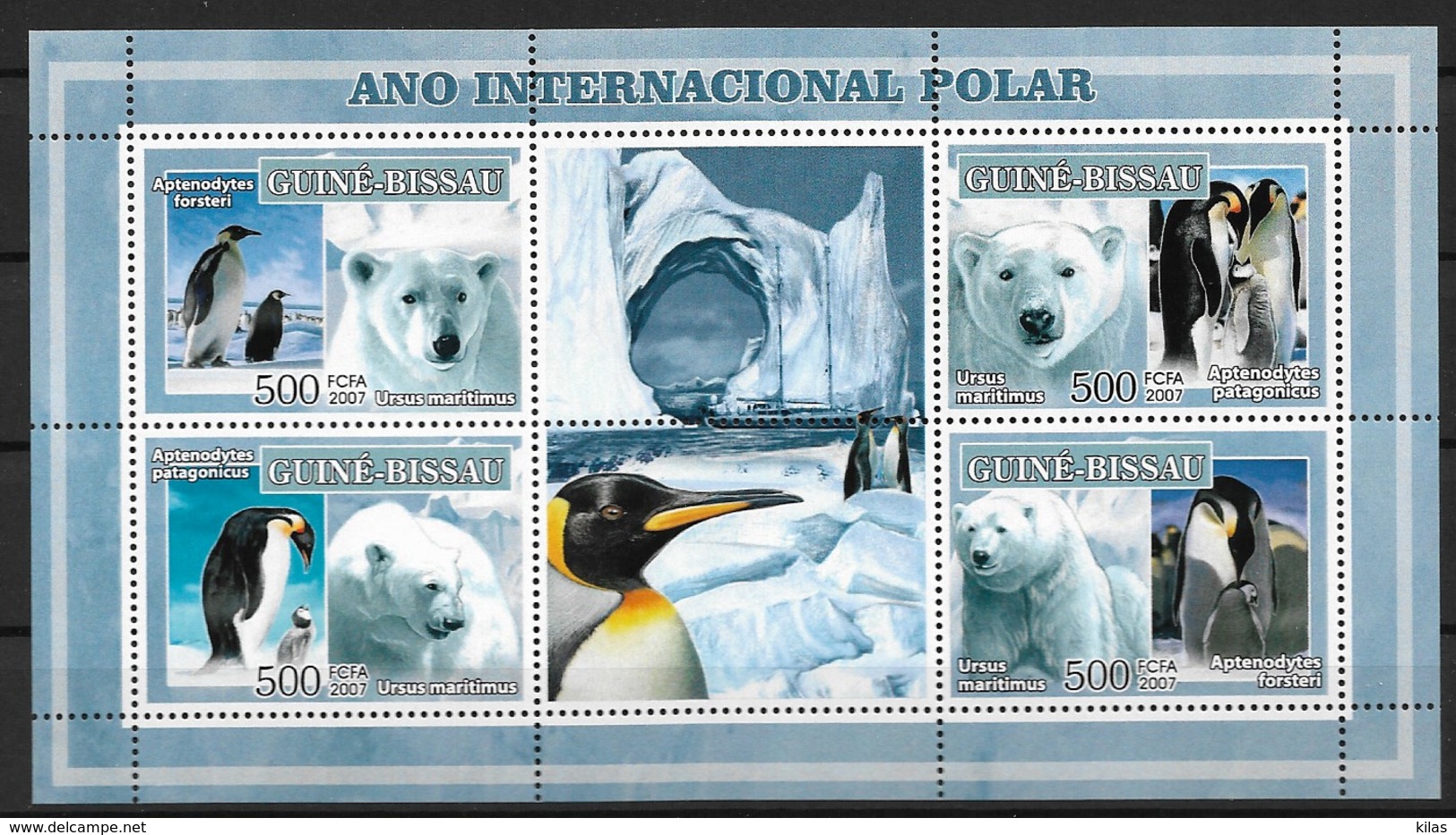 GUINEA - BISSAU  2007 International Polar Year - Año Polar Internacional