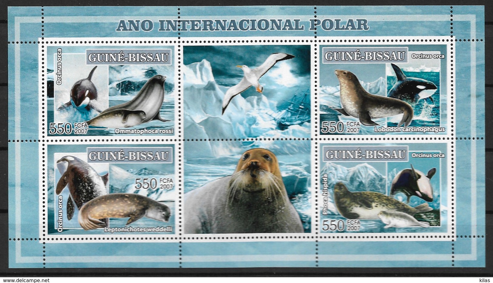 GUINEA - BISSAU  2007 International Polar Year - Année Polaire Internationale