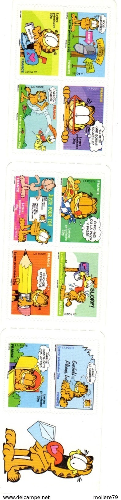 Carnet BC 194,GARFIELD, Non Plié, - Autres & Non Classés