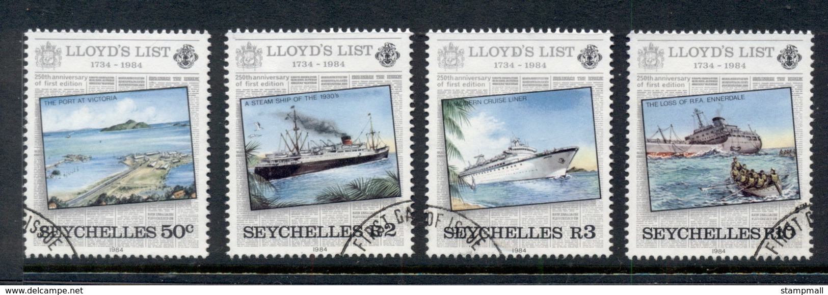 Seychelles 1984 Lloyd's List Ships FU - Seychelles (1976-...)