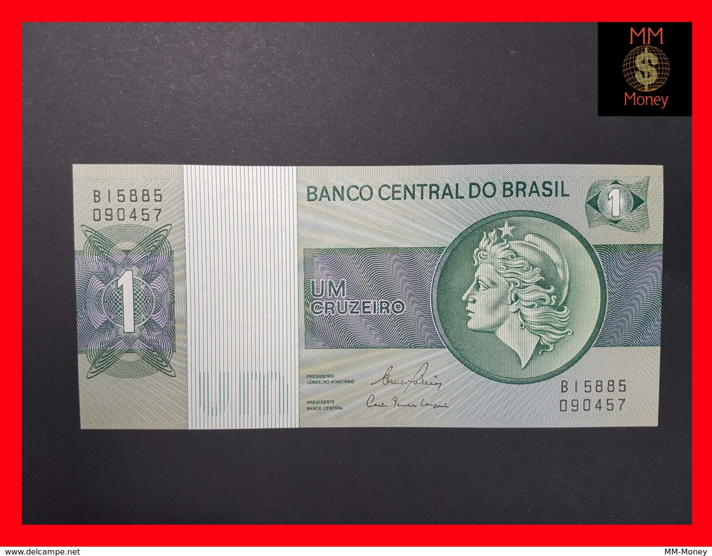 BRAZIL 1 Cruzeiro 1972   P. 191 Ac   UNC - Brésil