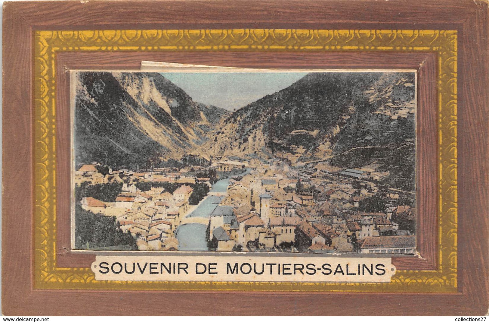 73-MOUTIERS-SALINS- CARTE DEPLIANTE - Moutiers