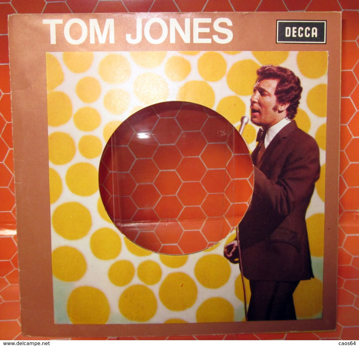 TOM JONES LITTLE GREEN APPLES COVER NO VINYL 45 GIRI - 7" - Accessories & Sleeves