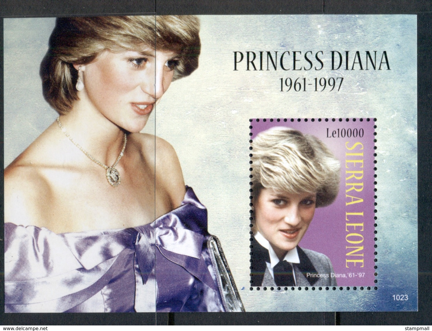 Sierra Leone 2010 Princess Diana Sheetlet MS MUH - Sierra Leone (1961-...)