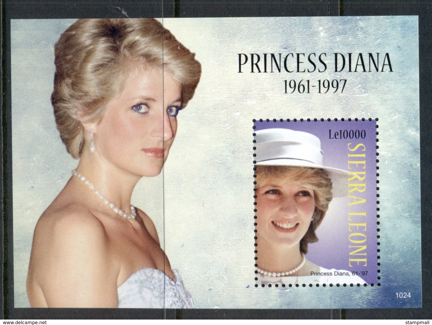 Sierra Leone 2010 Princess Diana Sheetlet MS MUH - Sierra Leone (1961-...)