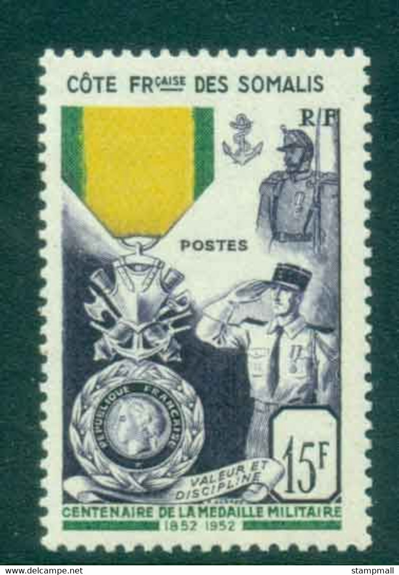 Somali Coast 1952 Military Medal MLH Lot49769 - Somalia (1960-...)