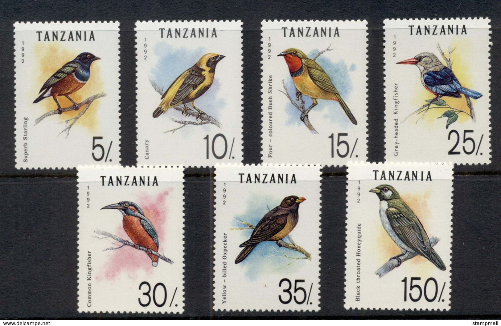 Tanzania 1992 Birds MUH - Swaziland (1968-...)