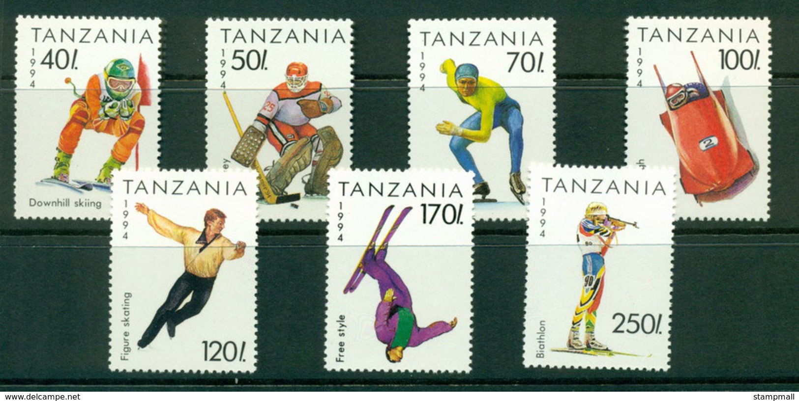 Tanzania 1994 Winter Sports MUH Lot21330 - Swaziland (1968-...)