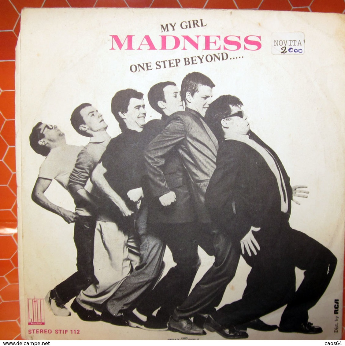 MADNESS ONE STEP BEYOND COVER NO VINYL 45 GIRI - 7" - Accessoires, Pochettes & Cartons