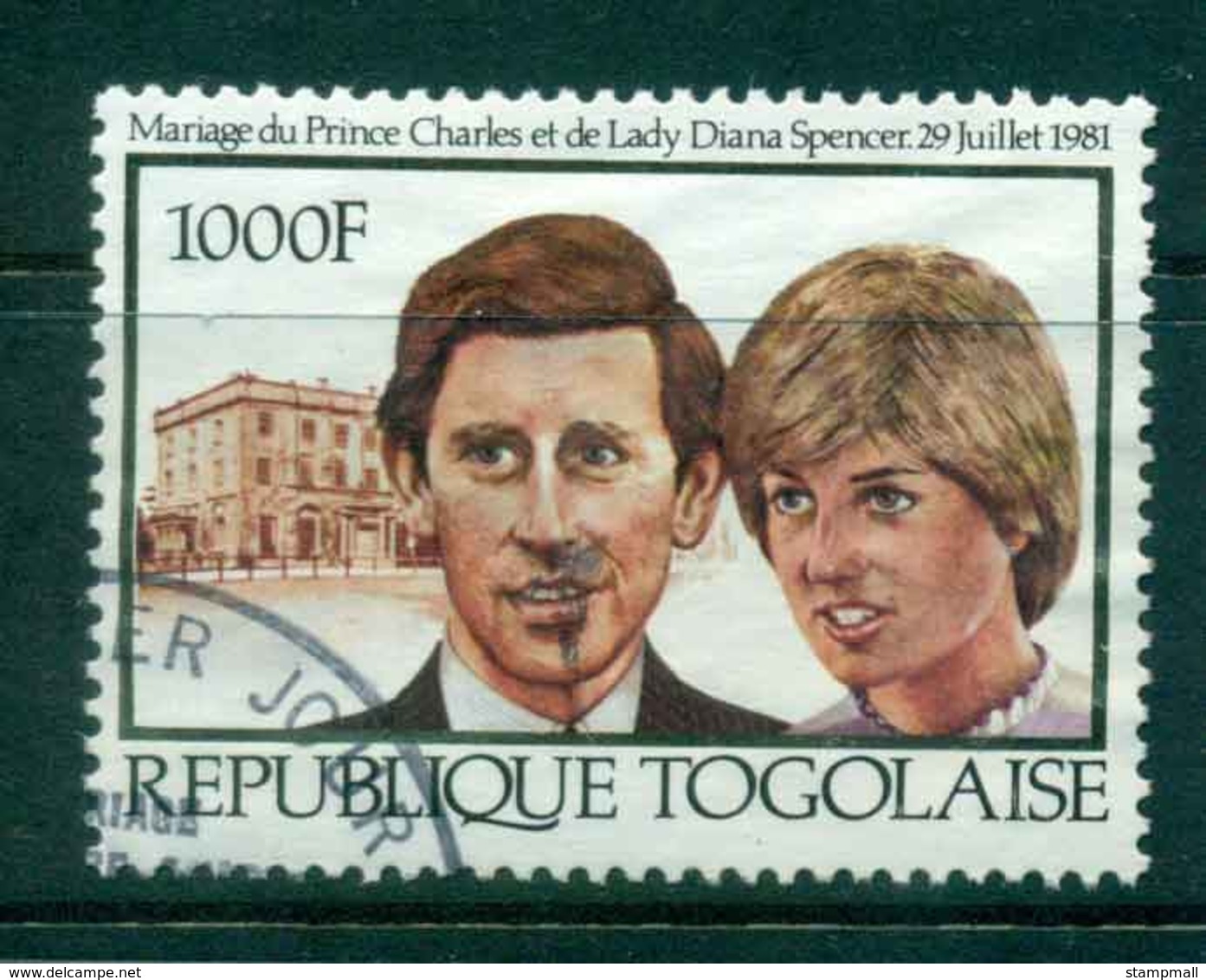 Togo 1981 Charles & Diana Wedding FU Lot45271 - Togo (1960-...)