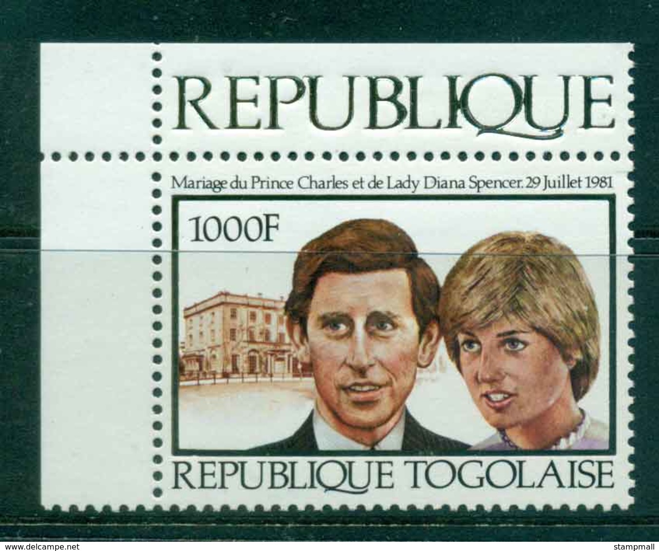 Togo 1981 Charles & Diana Wedding MUH Lot45269 - Togo (1960-...)