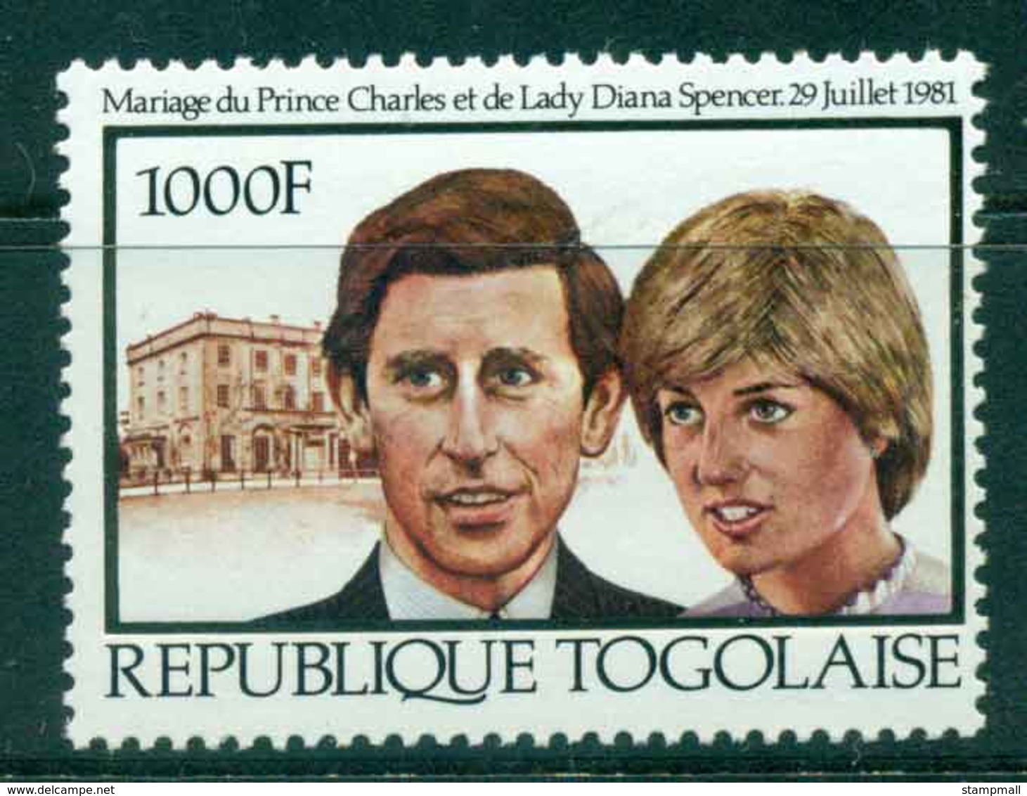 Togo 1981 Charles & Diana Wedding MUH Lot45270 - Togo (1960-...)