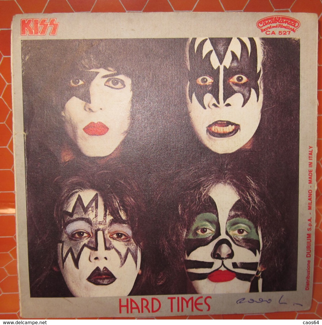 KISS I WAS MADE FOR LOVIN' YOU COVER NO VINYL 45 GIRI - 7" - Accessories & Sleeves