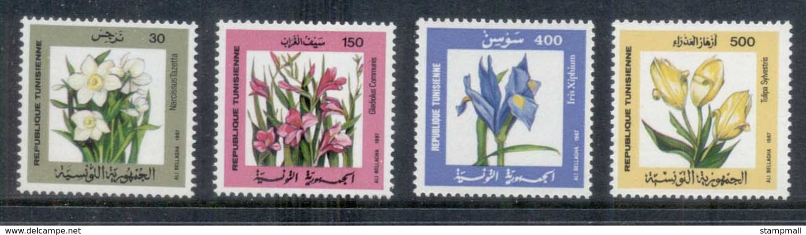 Tunisia 1987 Flowering Plants MUH - Tunesië (1956-...)