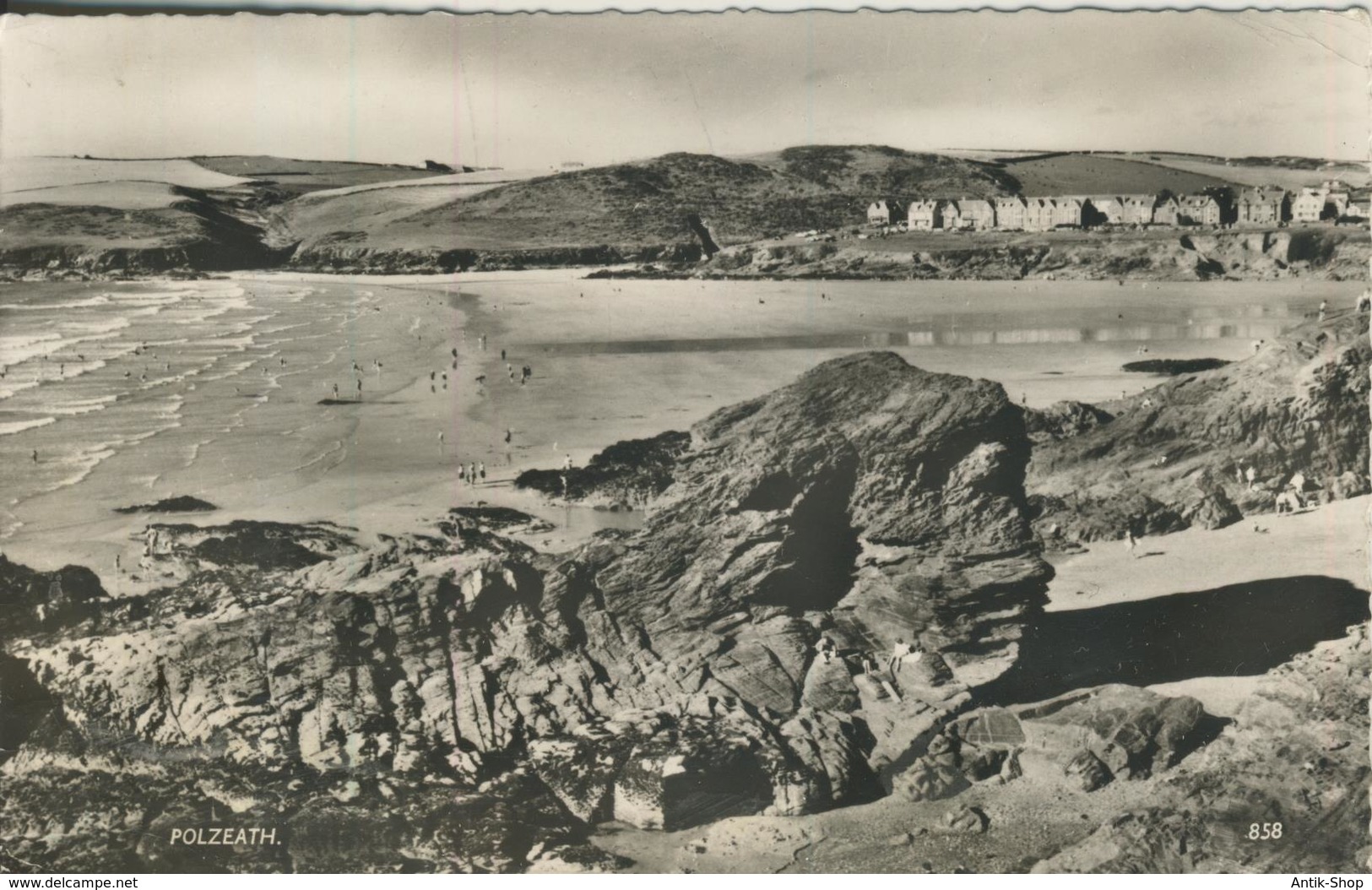 Polzeath V. 1961  Dorfansicht Mit Meer  (1248) - Newquay