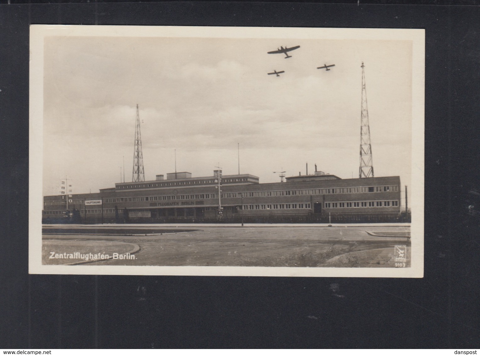 Dt. Reich AKZentralflughafen Berlin 1931 - Autres & Non Classés