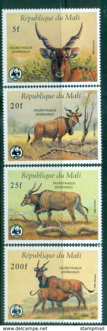 Mali 1986 WWF Giant Eland MUH Lot76193 - Mali (1959-...)