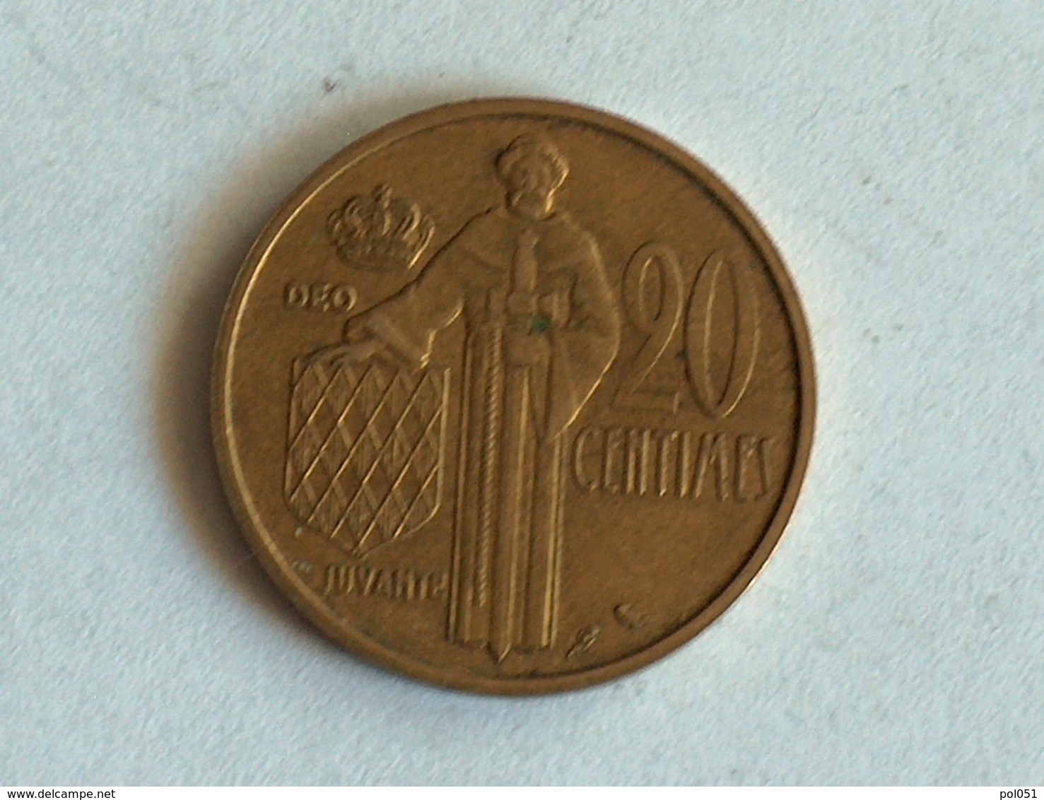 Monaco 20 Centimes 1962 - 1960-2001 Neue Francs